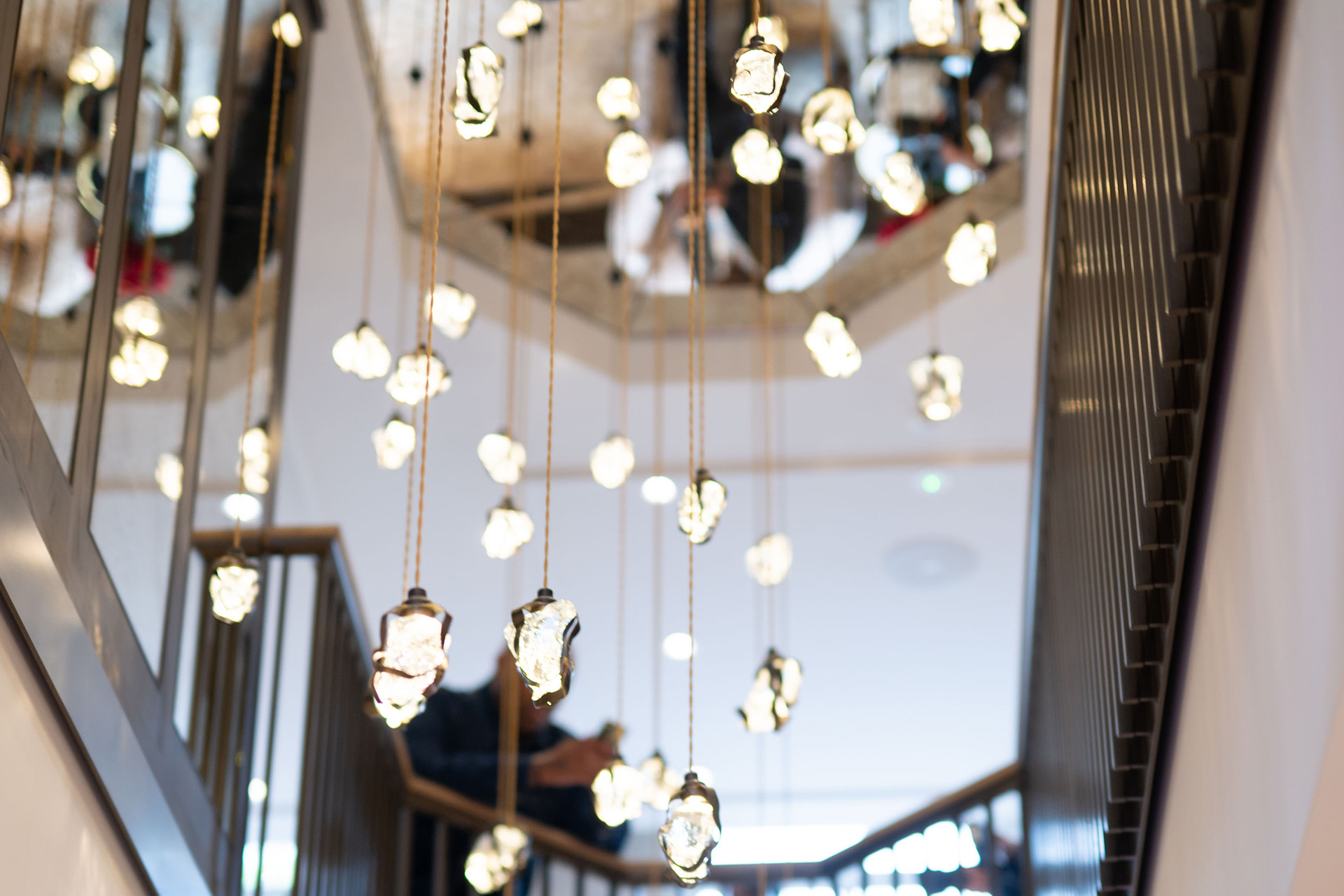 Projectverlichting Oger Maretti Glass jewel hanglamp