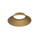 Ring for cone 50 small GU10 gold designed by Osiris Hertman