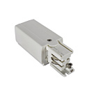 MAR-TRACK 3-phase connector left white