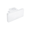 ONE-TRACK 1-phase end piece white - Railverlichting
