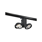 CHIQUE 111 3-phase DALI rail spotlight 1-light black