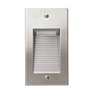Stretto LED vertical front stainless steel
