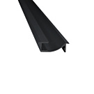 Angle-LED profile 3 meter black