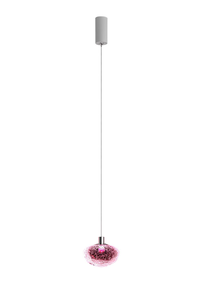 Soffio hanglamp 3,5W 3000K rood dimbaar