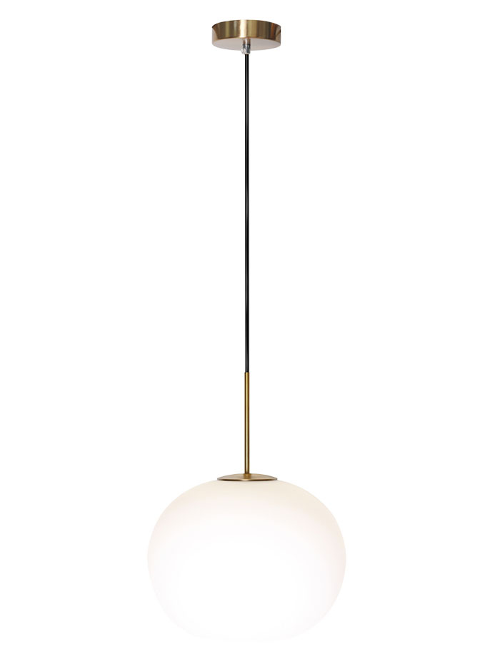 Opali E27 hanglamp messing