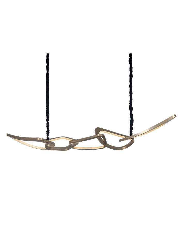 Eternal hanglamp 5 lichts brons dimbaar