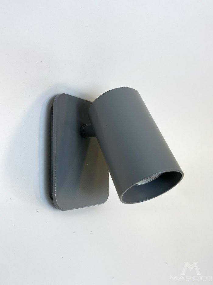 Tribe grey wall lamp designed by Piet Boon