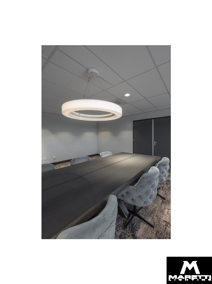 Hala aureool plafond/wandlamp LED rgb ontworpen door Peter Kos