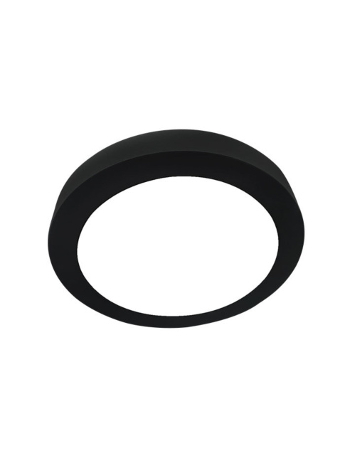 Tachion plafonnière 10W rond zwart