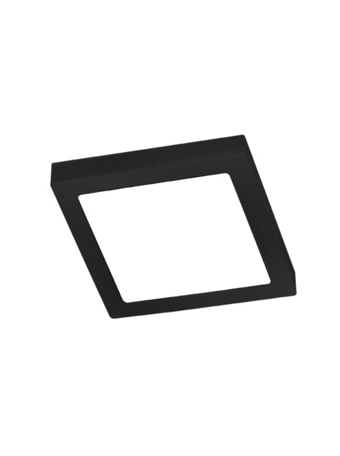 Tachion dali ceiling light 18W square black