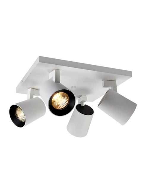 Epic 50 surface mounted luminaire 4-light white
