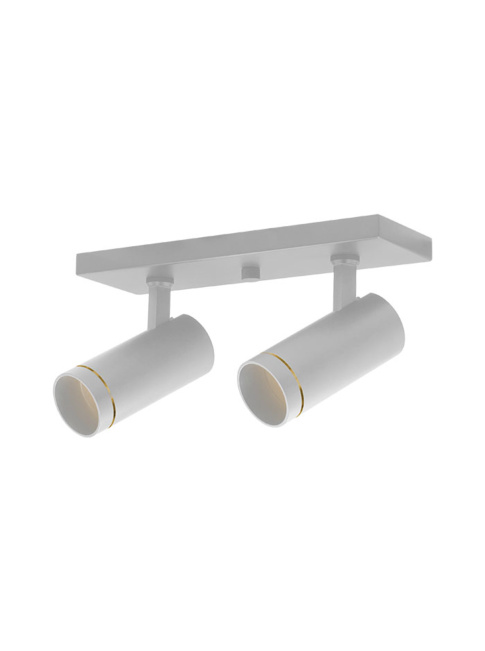 Scope 50 opbouwspot 2-lichts wit ontworpen door Mariska Jagt - Opbouwspots