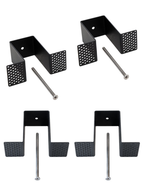 FORZATRACK mounting set black - Railverlichting