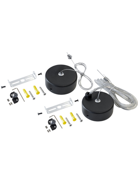 FORZATRACK pendulum set black - Railverlichting