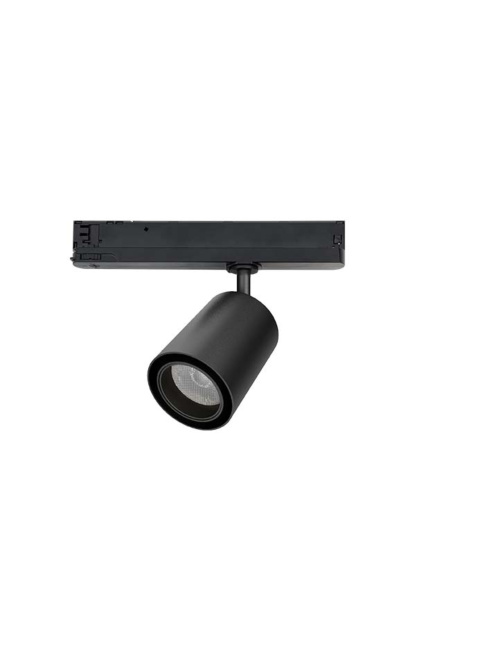 Expo rail spot for 3-phase rail 28W 36° 2700K black triac dimmable