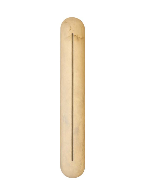 Fiero wandlamp messing en alabaster