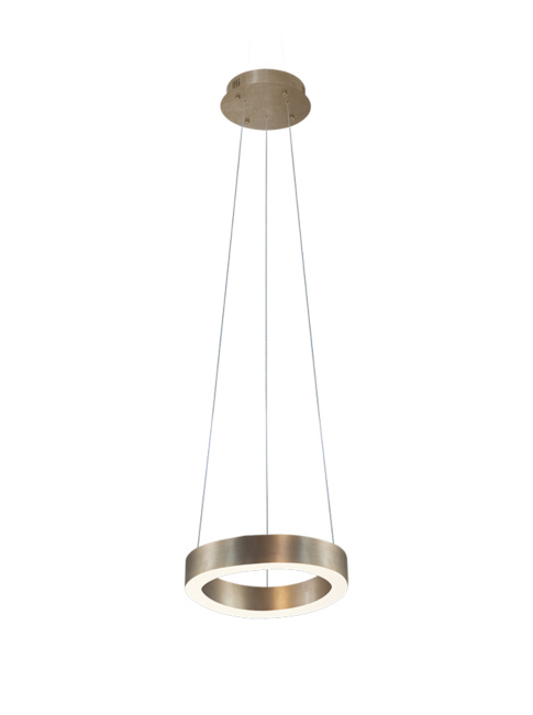 Zero pendant lamp 40cm 25W bronze