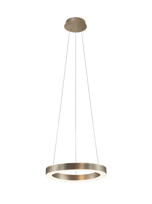 Zero pendant lamp 60cm 37W bronze