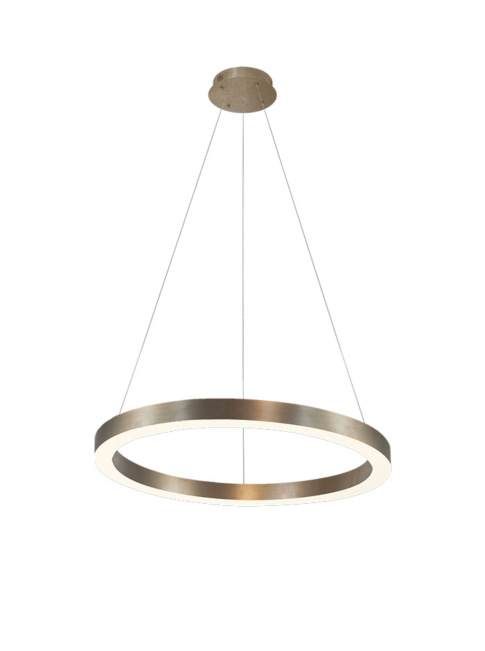 Zero hanging lamp 120cm 73w bronze