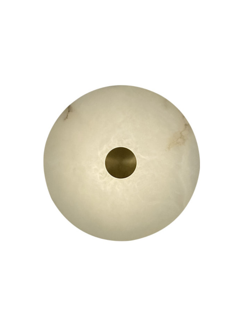 Gino wandlamp 5W 3000K messing dimbaar