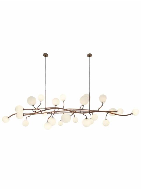 Vernazza chandelier G9 27-light