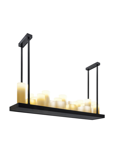 Candle plateau pendant lamp 22-light