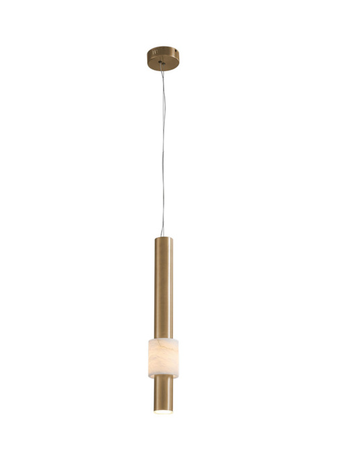 VERLA hanglamp 7,2W+5W 2700K brons d:10cm dimbaar - Hanglampen
