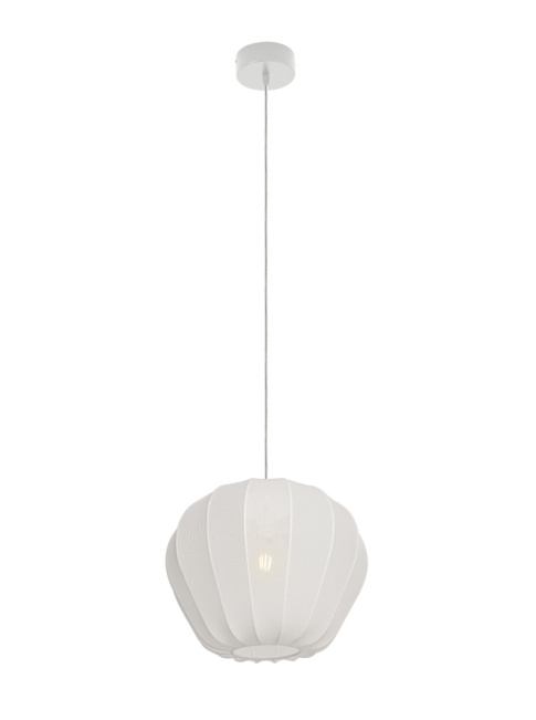 Zen hanging lamp E27 d:35cm h:28cm white