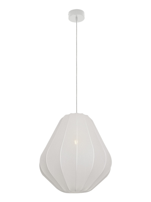 Zen hanging lamp E27 d:44cm h:49cm white