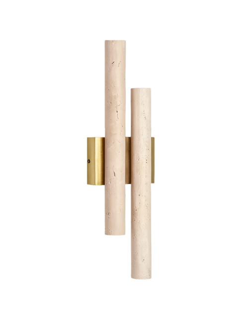 Rico wandlamp travertin