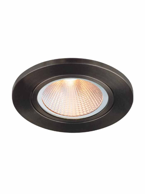 Discus 50 inbouwarmatuur gun metal zwart