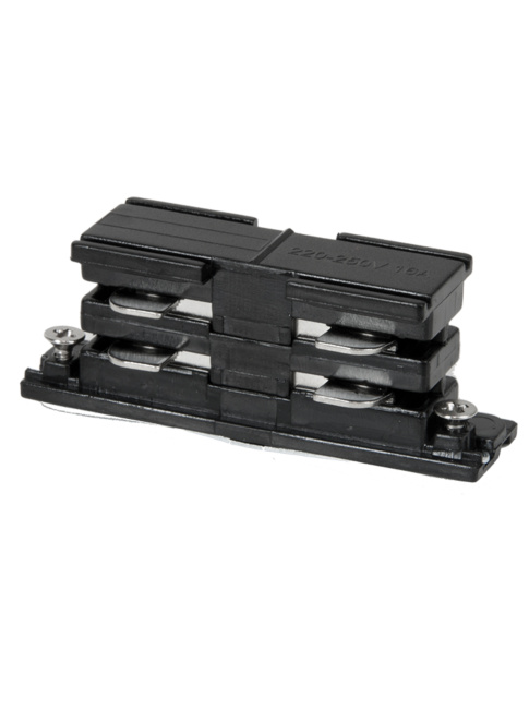 MAR-TRACK 3-phase coupler black - Railverlichting