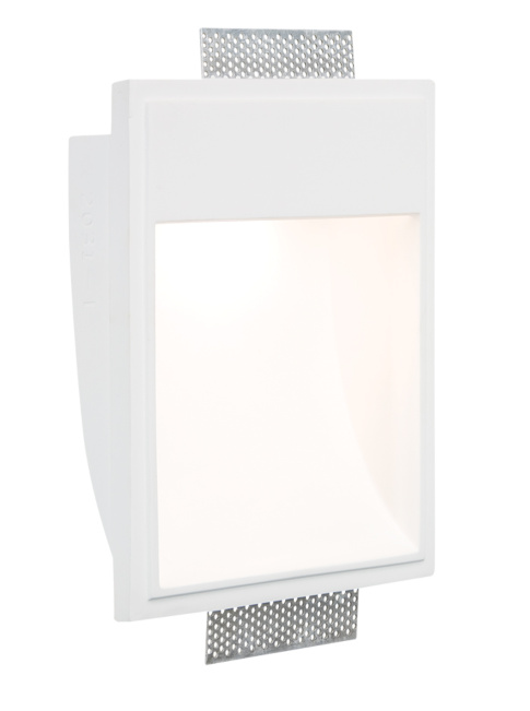 Vacio big white wall-mounted luminaire