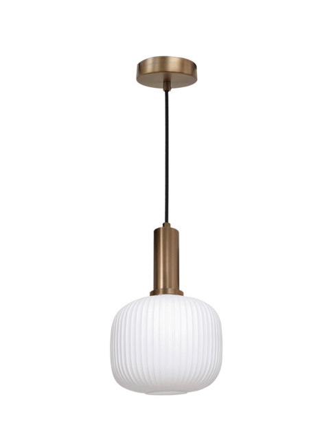 RIBBON hanging lamp E27 20x18cm bronze - Hanglampen