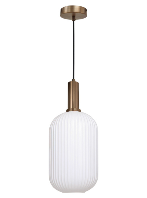 RIBBON hanging lamp E27 20x33cm bronze - Hanglampen