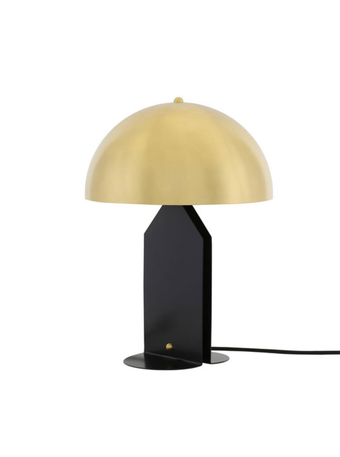 Pencil table lamp E27 polished brass