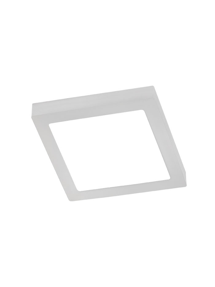 TACHION DALI ceiling light 18W square white - Plafondlampen