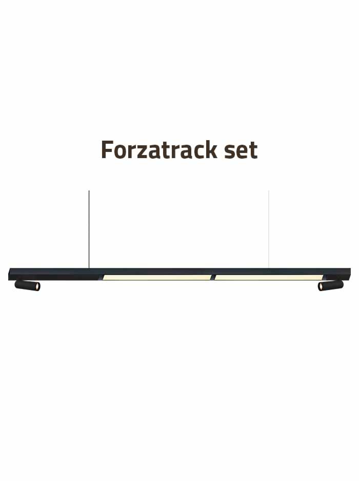 Forzatrack set fascio/sole 50 L:2m niet dimbaar