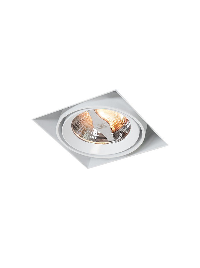 PORTOFINO 70 XS inbouwspot 1-lichts wit - Inbouwspots