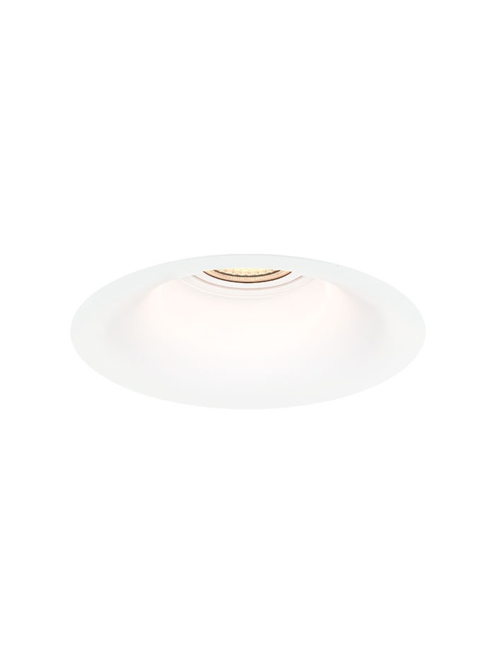 Liscio recessed spotlight designed by Monique Des Bouvrie