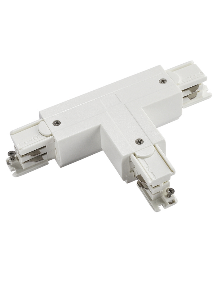 MAR-TRACK 3-fase T-stuk links wit - Railverlichting