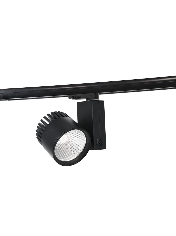 PREDATOR 3-phase rail spotlight 40° black - Railverlichting