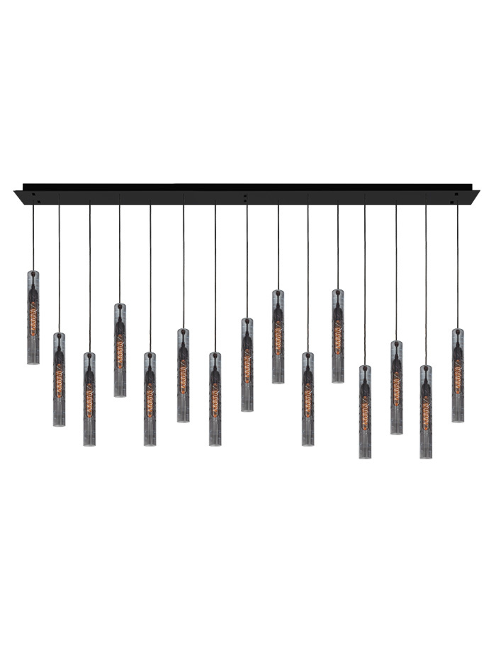 ICON hanglamp 15-lichts smoke - Hanglampen