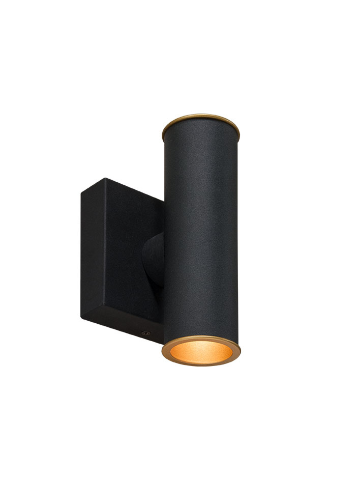 Hicks black wall lamp designed by Hip Studio