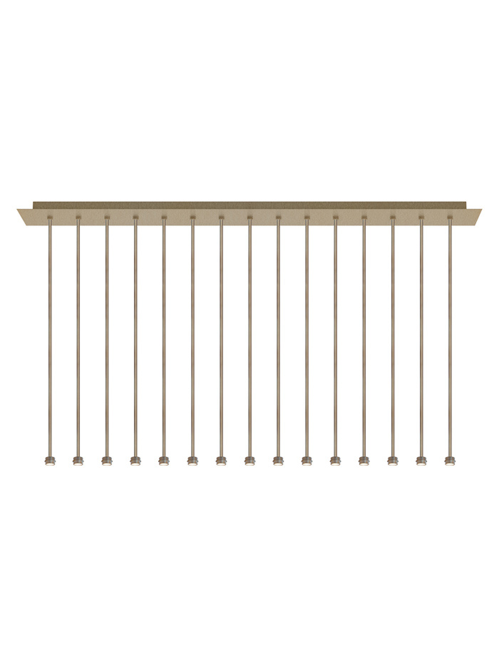 Bo hanging lamp 15L bronze designed by Grand & Johnson - Hanglampen