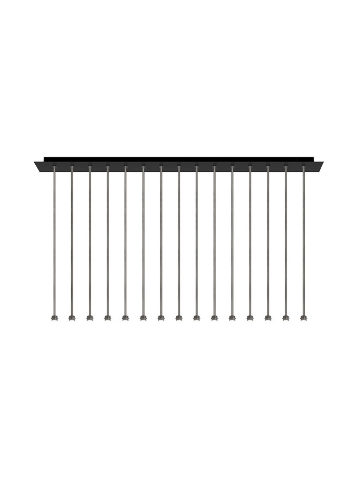 Bo 15L graphite hanging lamp designed by Grand & Johnson - Hanglampen