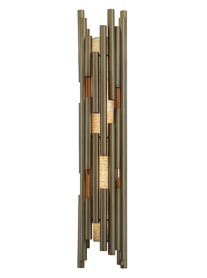 Oger wandlamp S14d brons