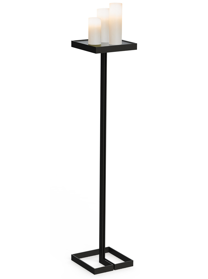 KAARS PLATEAU vloerlamp 3-lichts - Vloerlampen
