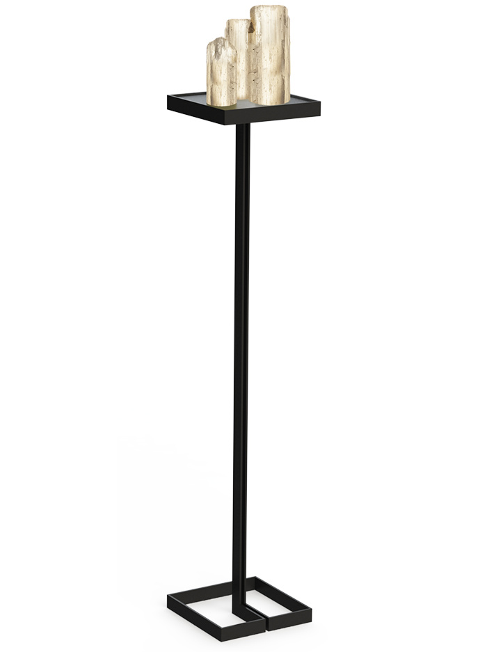 CRYSTAL STONE PLATEAU floor lamp 3-light - Vloerlampen