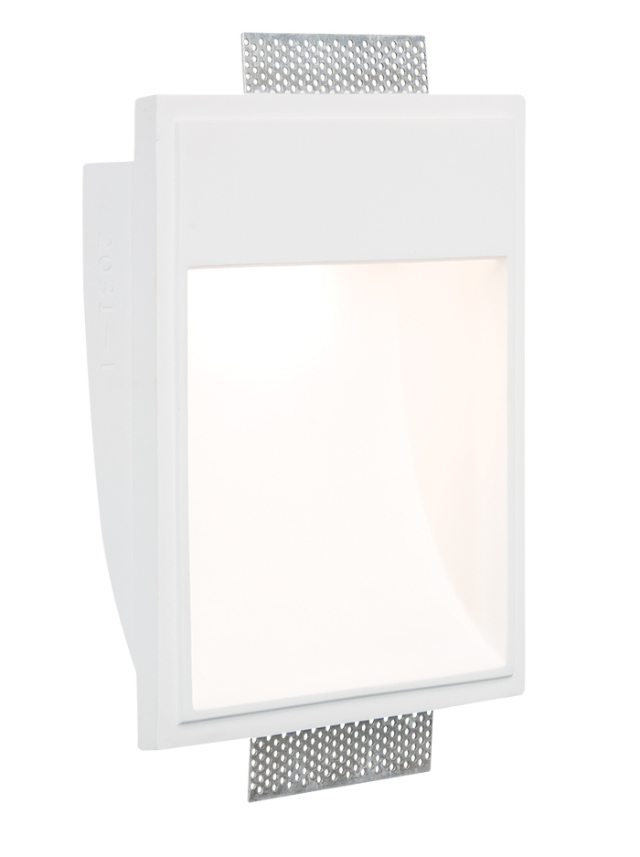 VACIO BIG wand inbouwspot wit - Wandlampen